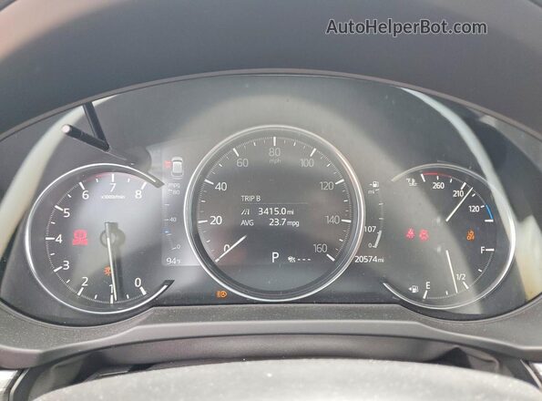 JM3KFBEM9P0131427 2023 MAZDA CX-5 Blue Widok zestawu wskaźników