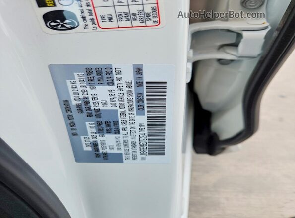 JM3KFBEM9S0727274 2025 MAZDA CX-5 White VIN sticker view