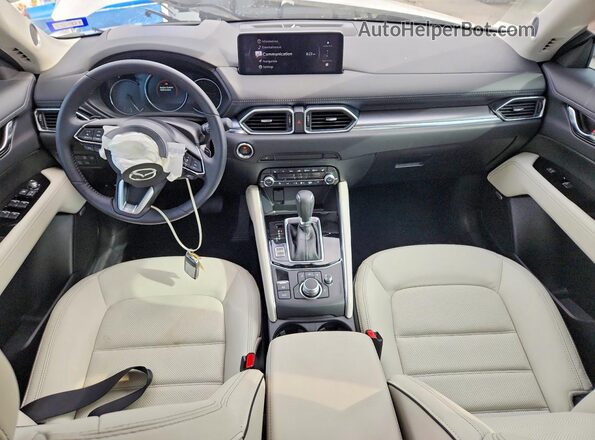 JM3KFBEM9S0727274 2025 MAZDA CX-5 White Dashboard view