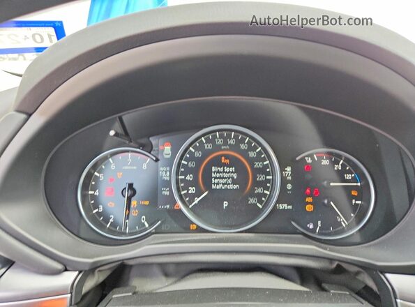 JM3KFBEM9S0727274 2025 MAZDA CX-5 White Instrument cluster view