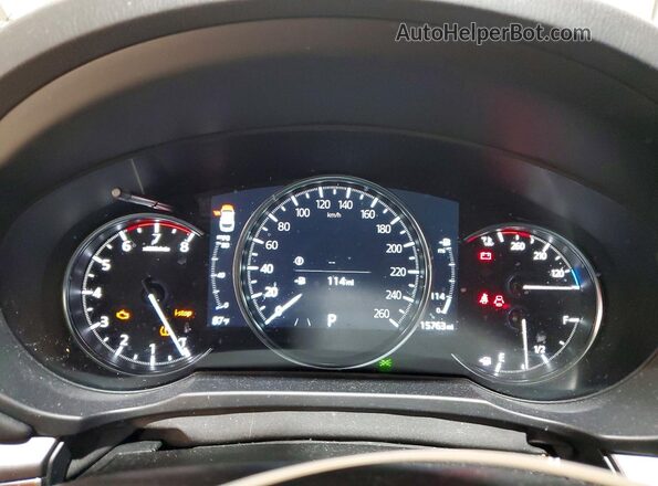 JM3KFBEMXS0599885 2025 MAZDA CX-5 White Вид щитка приладів