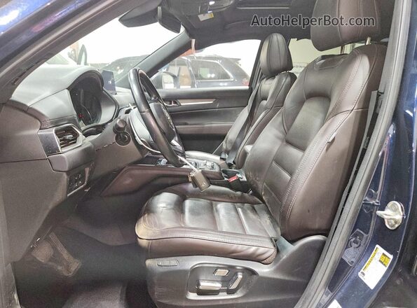 JM3KFBEY0L0860218 2020 MAZDA CX-5 Синий Вид салона спереди