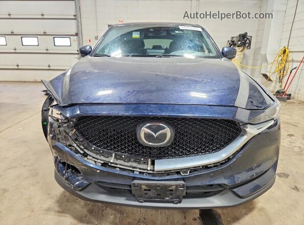 JM3KFBEY0L0860218 2020 MAZDA CX-5 Синий Вид спереди