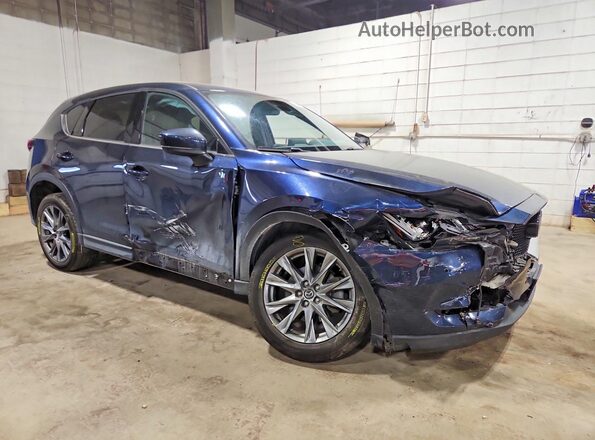 JM3KFBEY0L0860218 2020 MAZDA CX-5 Синий Передняя правая четверть