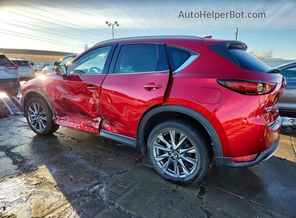 JM3KFBEY2K0621221 2019 MAZDA CX-5 Красный Задняя левая четверть