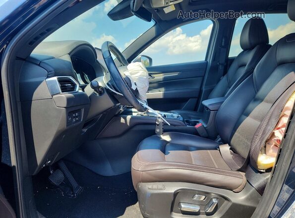 JM3KFBEY2M0428831 2021 MAZDA CX-5 Синий Вид салона спереди