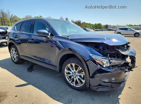 JM3KFBEY2M0428831 2021 MAZDA CX-5 Синий Передняя правая четверть