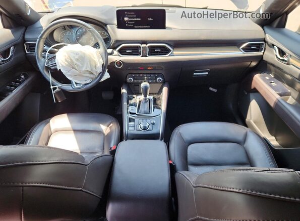 JM3KFBEY2M0428831 2021 MAZDA CX-5 Синий Вид панели приборов