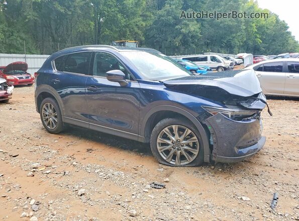 JM3KFBEY3L0792772 2020 MAZDA CX-5 Blue Передня права чверть