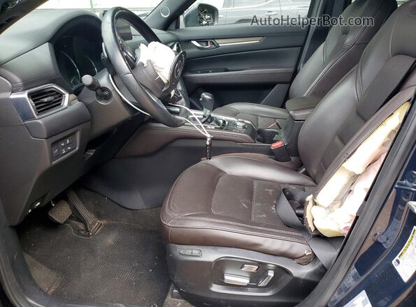 JM3KFBEY3L0792772 2020 MAZDA CX-5 Blue Вид салону спереду