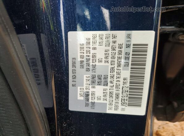 JM3KFBEY3L0792772 2020 MAZDA CX-5 Blue Вид наклейки з VIN-кодом