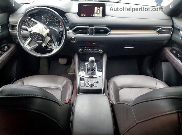 JM3KFBEY3L0792772 2020 MAZDA CX-5 Blue Вид панелі приладів