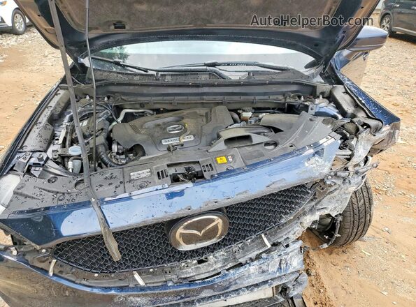 JM3KFBEY3L0792772 2020 MAZDA CX-5 Blue Вид підкапотного простору
