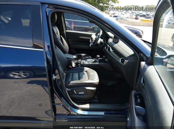 JM3KFBEY3L0843607 2020 MAZDA CX-5 Blue წინა სალონის ხედი