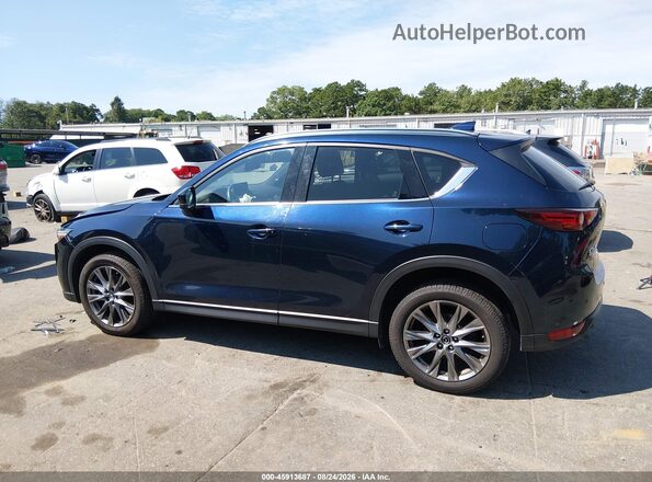 JM3KFBEY3L0843607 2020 MAZDA CX-5 Blue სალონის 360-გრადუსიანი ხედი