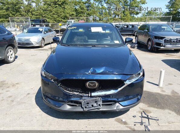 JM3KFBEY3L0843607 2020 MAZDA CX-5 Blue ხელსაწყოთა პანელის ხედი