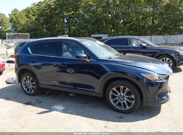 JM3KFBEY3L0843607 2020 MAZDA CX-5 Blue უკანა სალონის ხედი