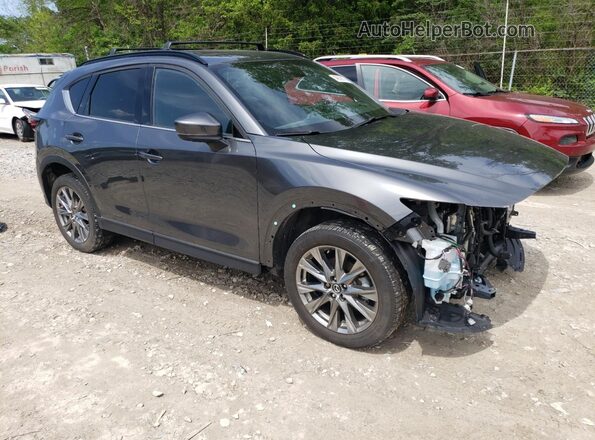 JM3KFBEY3M0399727 2021 MAZDA CX-5 Gray Przód prawy