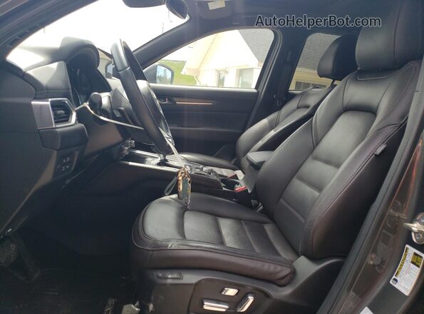 JM3KFBEY3M0399727 2021 MAZDA CX-5 Gray Widok wnętrza z przodu