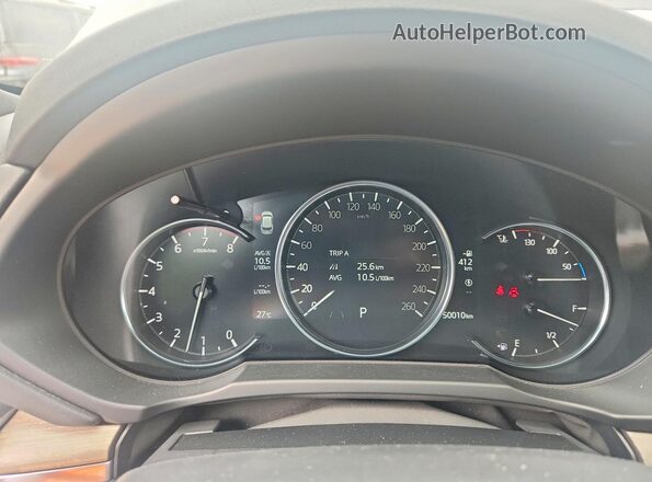 JM3KFBEY4M0120155 2021 MAZDA CX-5 Gray Սարքավորումների վահանակի տեսք