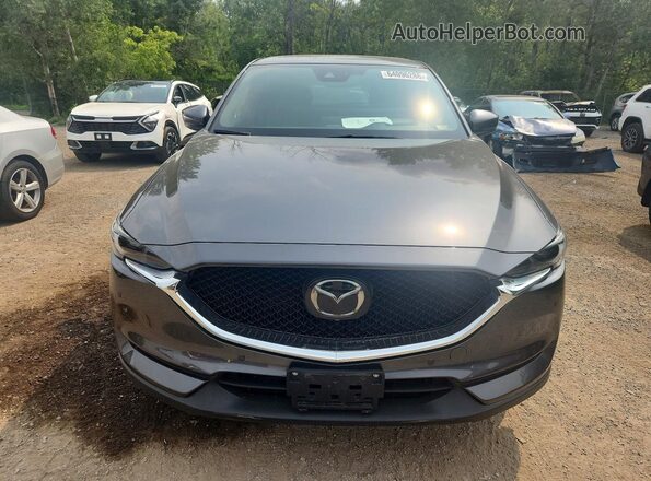 JM3KFBEY4M0120155 2021 MAZDA CX-5 Gray Դիմացի տեսք