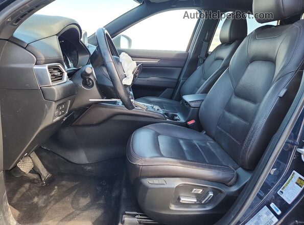 JM3KFBEY5K0643729 2019 MAZDA CX-5 Blue Widok wnętrza z przodu