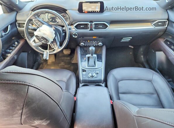 JM3KFBEY5K0643729 2019 MAZDA CX-5 Blue Widok deski rozdzielczej