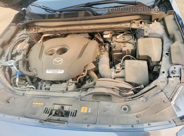 JM3KFBEY6R0360931 2024 MAZDA CX-5 Blue ძრავის განყოფილების ხედი