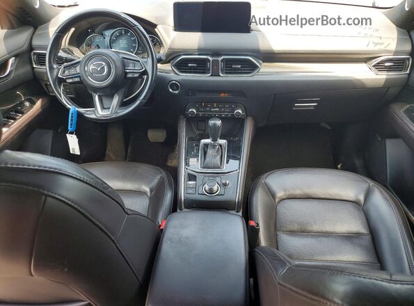JM3KFBEY7M0363488 2021 MAZDA CX-5 Синий Вид панели приборов
