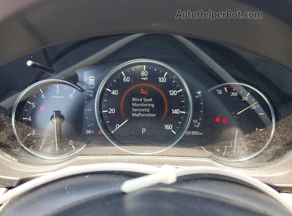 JM3KFBEY7M0363488 2021 MAZDA CX-5 Синий Вид щитка приборов