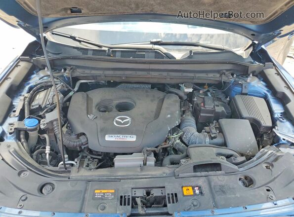 JM3KFBEY7M0363488 2021 MAZDA CX-5 Синий Вид подкапотного пространства