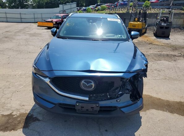 JM3KFBEY7M0363488 2021 MAZDA CX-5 Синий Вид спереди