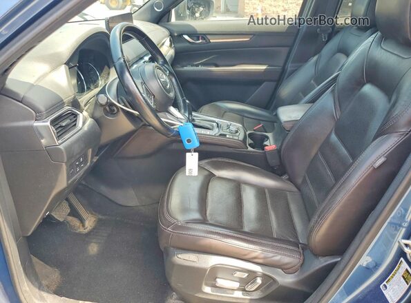 JM3KFBEY7M0363488 2021 MAZDA CX-5 Синий Вид салона спереди