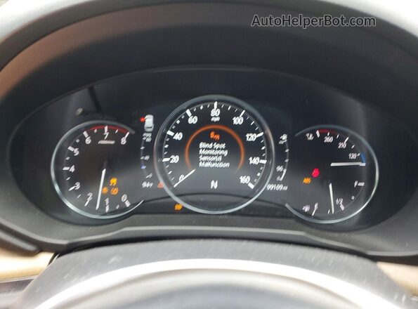 JM3KFBEY8K0538179 2019 MAZDA CX-5 Black Սարքավորումների վահանակի տեսք