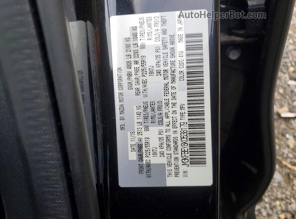 JM3KFBEY8K0538179 2019 MAZDA CX-5 Black VIN կոդի պիտակի տեսք