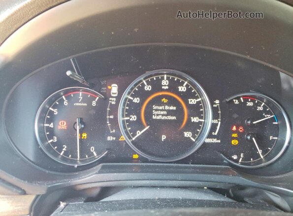 JM3KFBEY8K0580898 2019 MAZDA CX-5 White ხელსაწყოთა პანელის ხედი