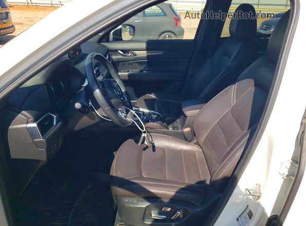 JM3KFBEY8K0580898 2019 MAZDA CX-5 White წინა სალონის ხედი