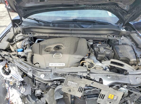 JM3KFBEY9L0842137 2020 MAZDA CX-5 Black Vista del compartimento del motor