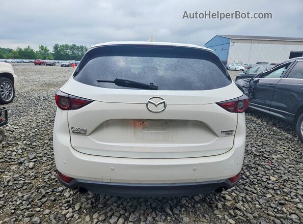 JM3KFBEY9M0466265 2021 MAZDA CX-5 White Հետևի տեսք