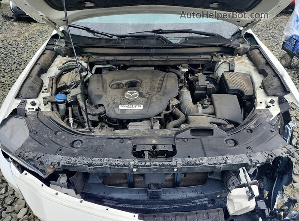 JM3KFBEY9M0466265 2021 MAZDA CX-5 White Շարժիչի բաժամունքի տեսք