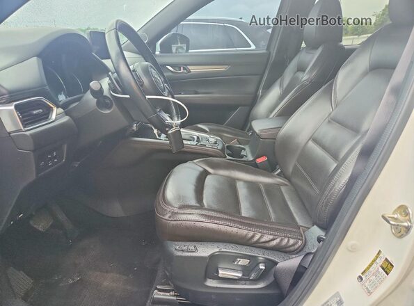 JM3KFBEY9M0466265 2021 MAZDA CX-5 White Սալոնի դիմացի տեսք