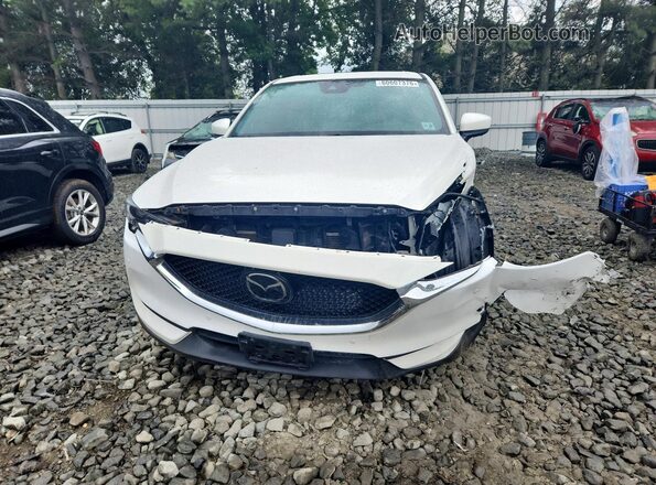 JM3KFBEY9M0466265 2021 MAZDA CX-5 White Դիմացի տեսք
