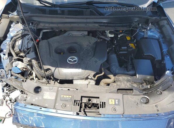 JM3KFBXY4R0360553 2024 MAZDA CX-5 Blue Vista del compartimento del motor