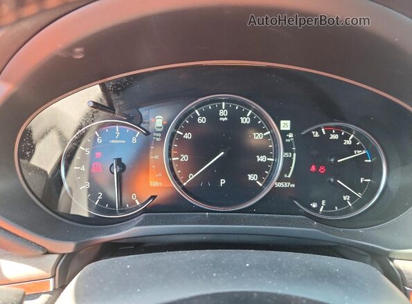 JM3KFBXY9N0645811 2022 MAZDA CX-5 Red Widok zestawu wskaźników