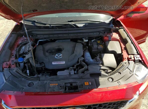 JM3KFBXY9N0645811 2022 MAZDA CX-5 Red Widok komory silnika