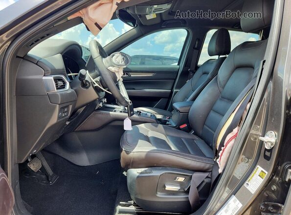 JM3KFBXYXR0361416 2024 MAZDA CX-5 Gray Вид салону спереду