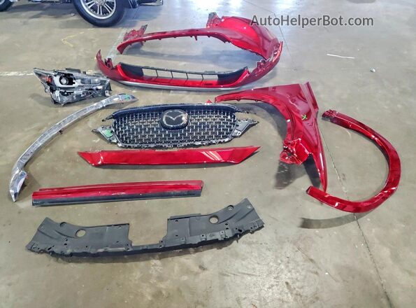 JM3KFBXYXR0420092 2024 MAZDA CX-5 Red VIN կոդի պիտակի տեսք