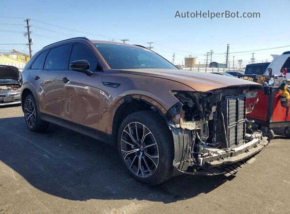 JM3KJDHA7S1131313 2025 MAZDA CX-70 Brown Առջևի աջ