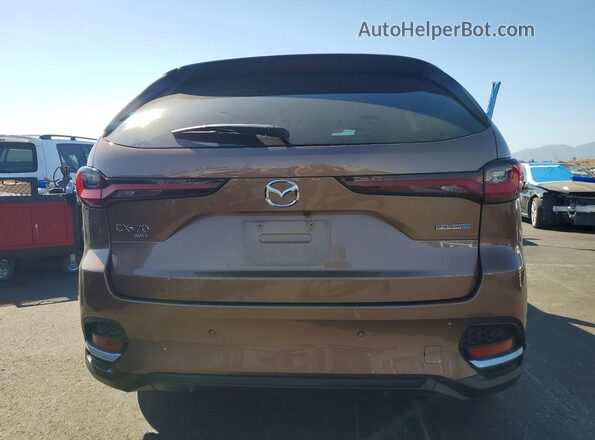 JM3KJDHA7S1131313 2025 MAZDA CX-70 Brown Հետևի տեսք