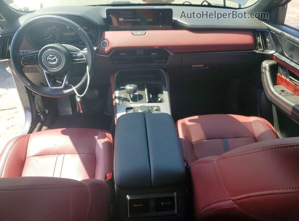 JM3KJDHC1S1105002 2025 MAZDA CX-70 Gray Առջևի վահանակի տեսք